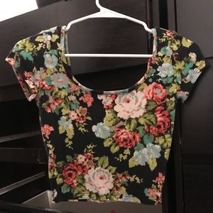 Flower Crop Top